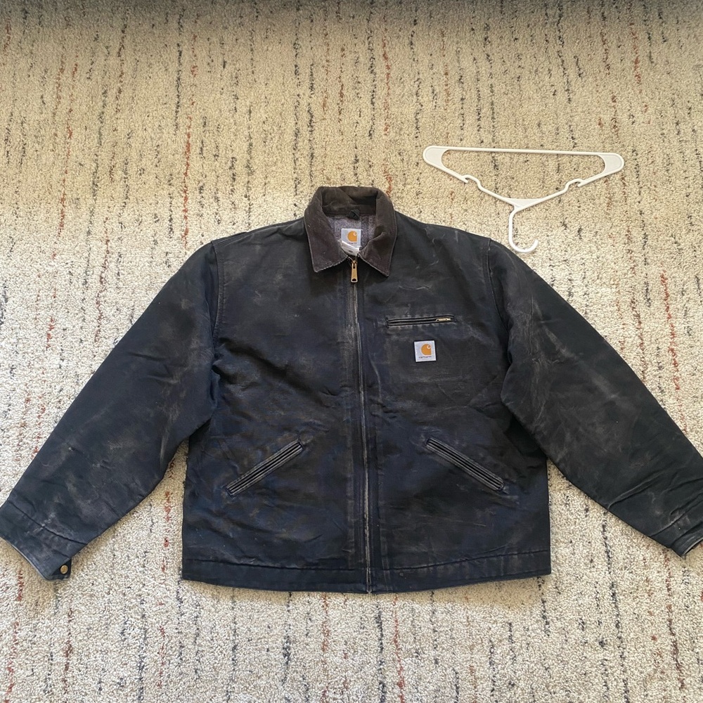 Vintage faded carhartt jacket